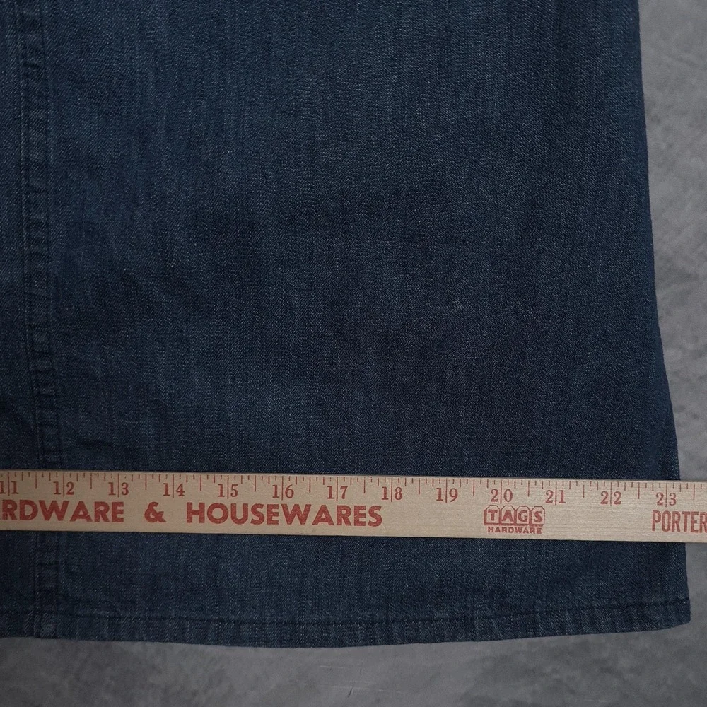 Vintage OshKosh Denim Overall Dress Girls 6 Jumper USA 90s Prairie Farm Cottage